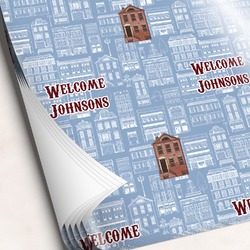 Housewarming Wrapping Paper Sheets - Single-Sided - 20" x 28" (Personalized)