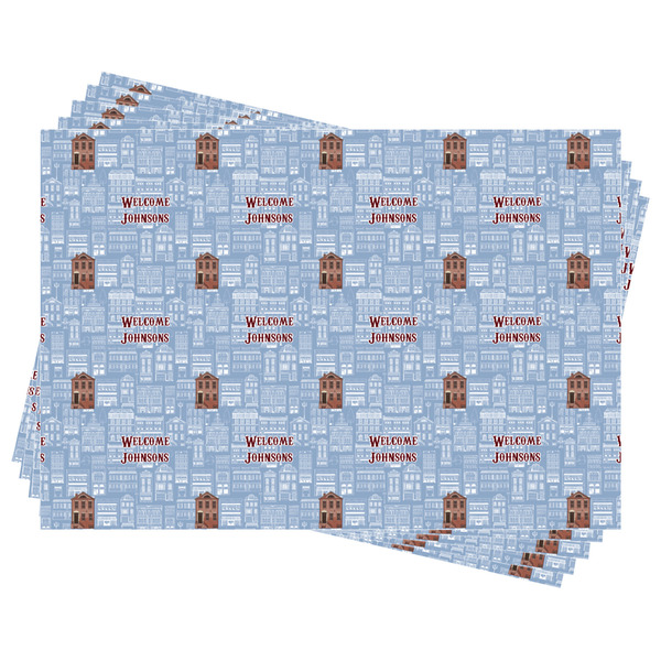 Housewarming Wrapping Paper - Front & Back - Sheets Approval