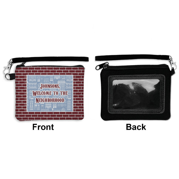 Housewarming Wristlet ID Cases - Front & Back