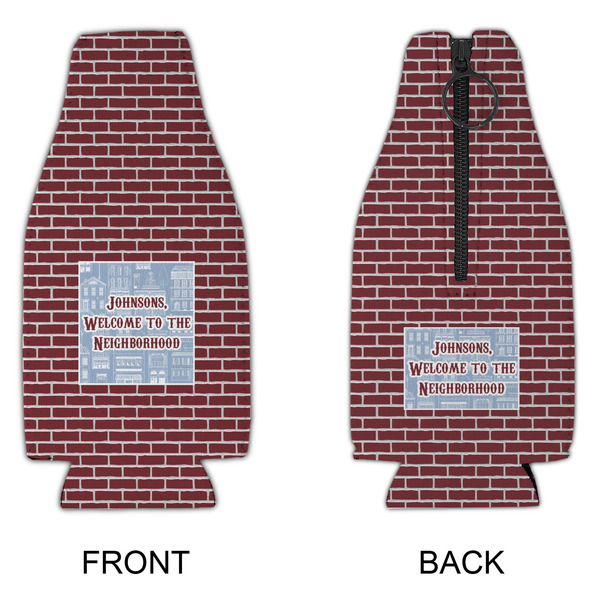 Housewarming Zipper Bottle Cooler - APPROVAL