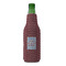 Housewarming Zipper Bottle Cooler - FRONT (bottle)