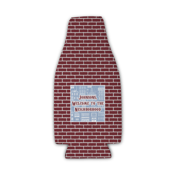 Custom Housewarming Zipper Bottle Cooler (Personalized)