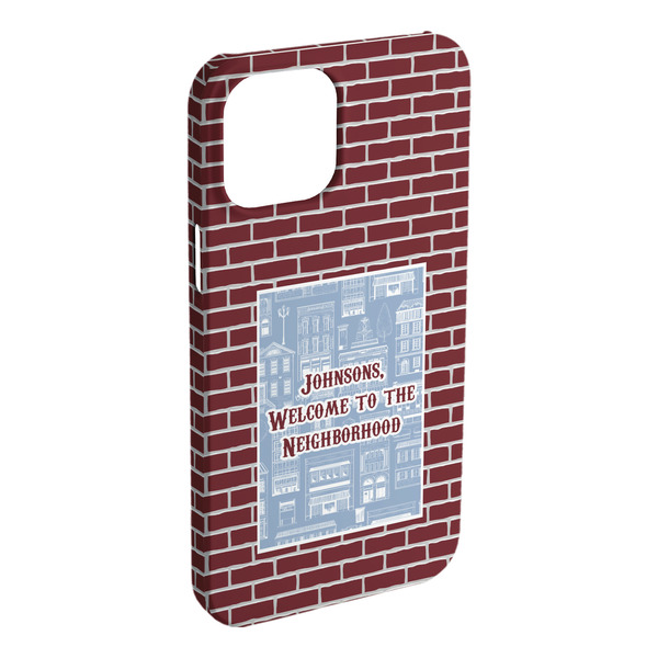 Custom Housewarming iPhone Case - Plastic (Personalized)