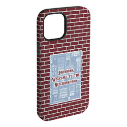 Housewarming iPhone Case - Rubber Lined (Personalized)
