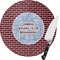 Housewarming Round Glass Cutting Board - Small (Personalized)