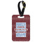 Housewarming Metal Luggage Tag w/ Name or Text