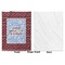 Welcome To The Neighborhood Baby Blanket (Single Sided - Printed Front, White Back)