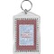 Welcome To The Neighborhood Bling Keychain (Personalized)