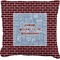 Housewarming Faux-Linen Throw Pillow 20" (Personalized)