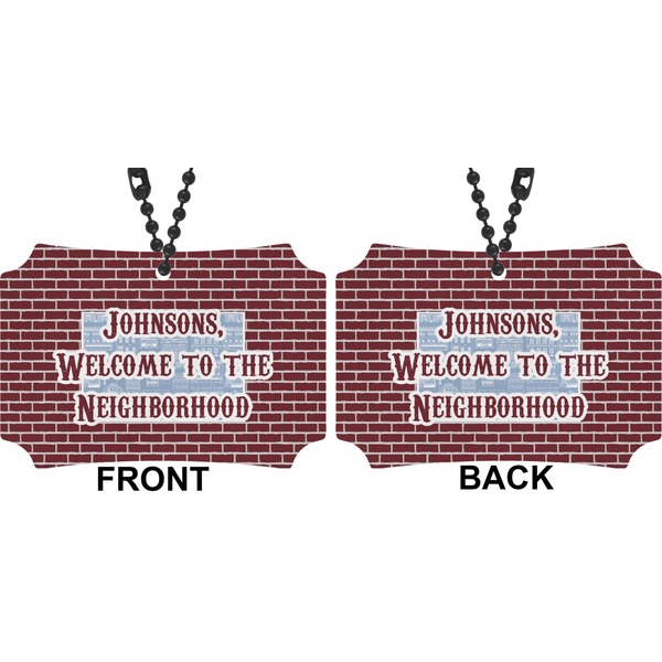 Welcome To The Neighborhood Car Ornament - Berlin (Approval)