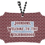 Housewarming Rear View Mirror Ornament (Personalized)