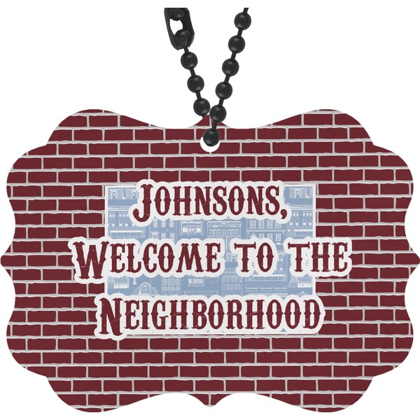 Custom Housewarming Rear View Mirror Decor (Personalized)