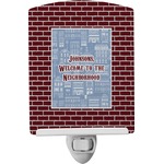 Housewarming Ceramic Night Light (Personalized)