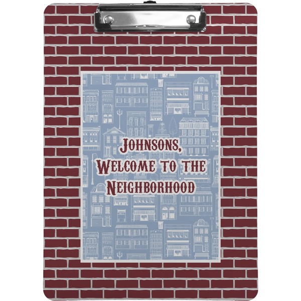 Custom Housewarming Clipboard (Personalized)
