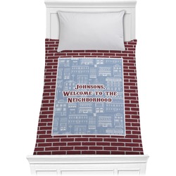 Housewarming Comforter - Twin (Personalized)