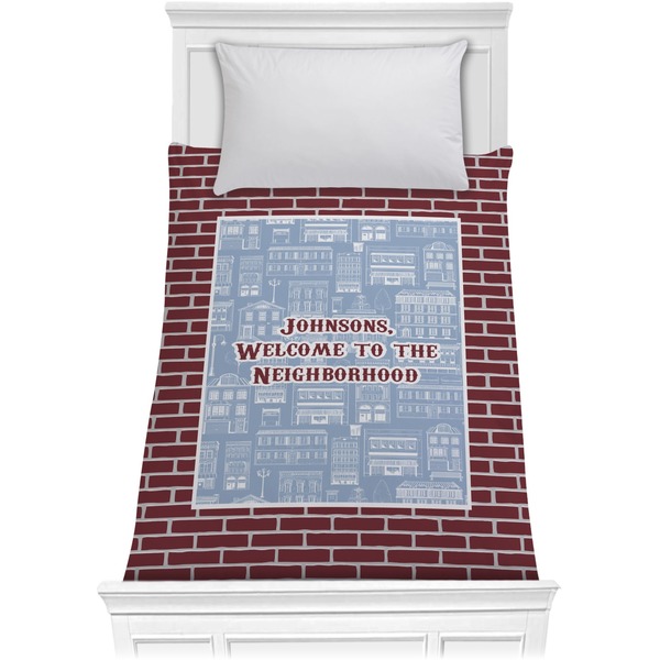 Custom Housewarming Comforter - Twin (Personalized)
