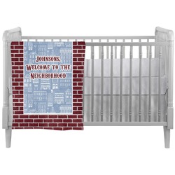 Housewarming Crib Comforter / Quilt (Personalized)