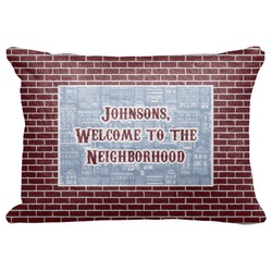Housewarming Decorative Baby Pillowcase - 16"x12" (Personalized)