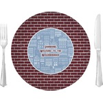 Housewarming 10" Glass Lunch / Dinner Plates - Single or Set (Personalized)