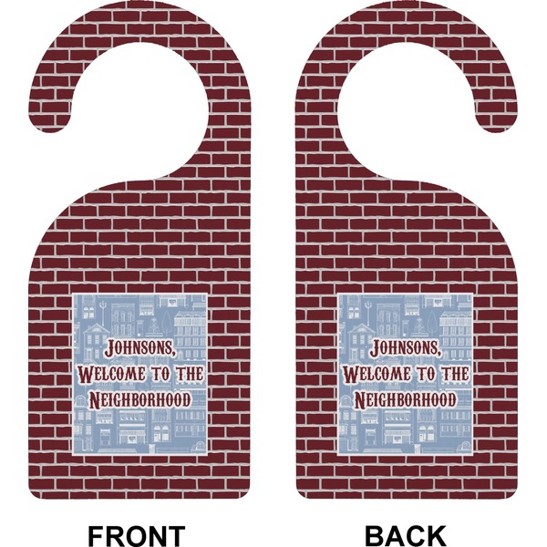 Welcome To The Neighborhood Door Hanger (Approval)