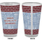 Housewarming Pint Glass - Full Color - Front & Back Views
