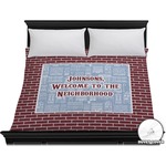 Housewarming Duvet Cover - King (Personalized)