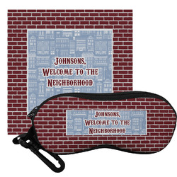 Housewarming Eyeglass Case & Cloth (Personalized)