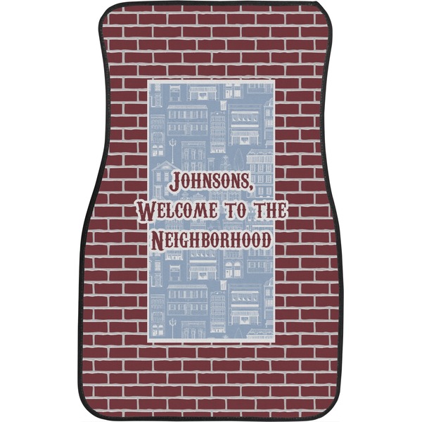 Welcome To The Neighborhood Front Seat Car Mat