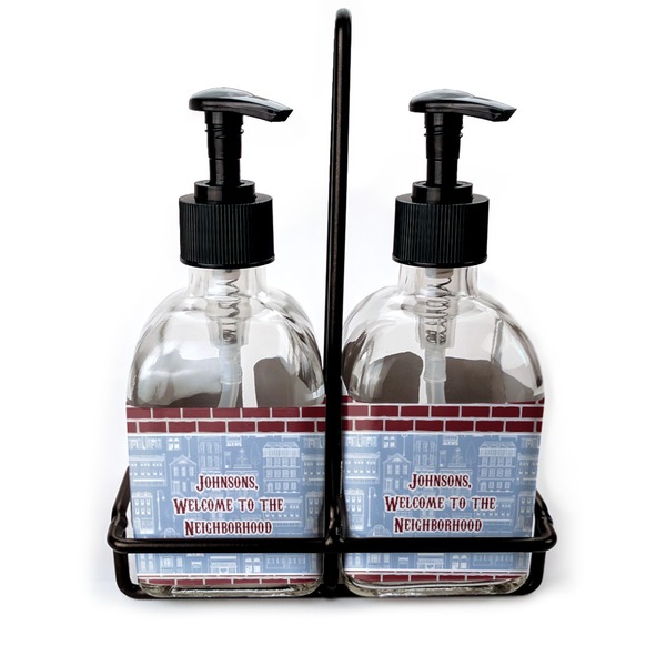 Custom Housewarming Glass Soap & Lotion Bottles (Personalized)