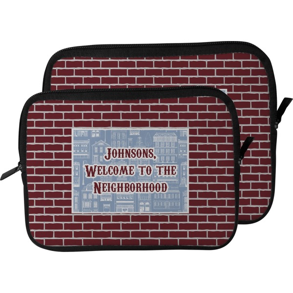 Welcome To The Neighborhood Laptop Sleeve (Size Comparison)