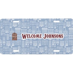 Housewarming Front License Plate (Personalized)
