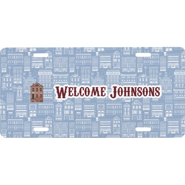 Custom Housewarming Front License Plate (Personalized)