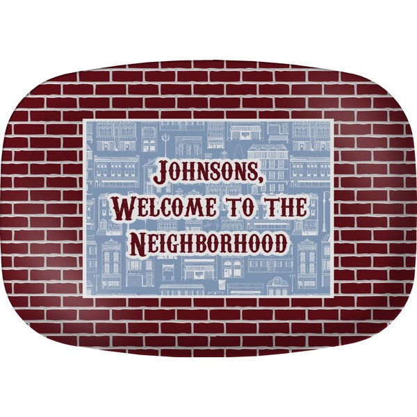 Custom Housewarming Melamine Platter (Personalized)