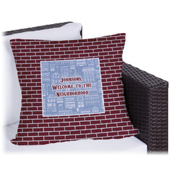 Housewarming Outdoor Pillow - 16" (Personalized)