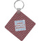 Housewarming Diamond Plastic Keychain w/ Name or Text