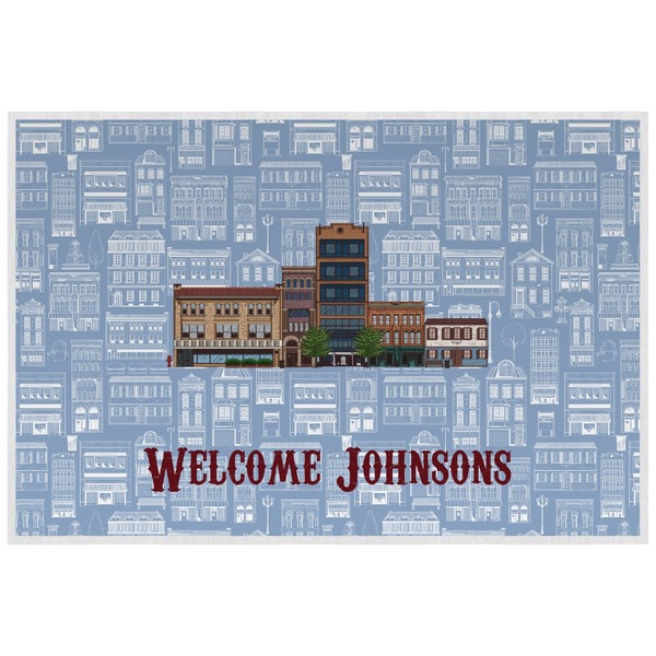 Welcome To The Neighborhood Personalized Placemat (Back)