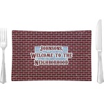 Housewarming Glass Rectangular Lunch / Dinner Plate (Personalized)
