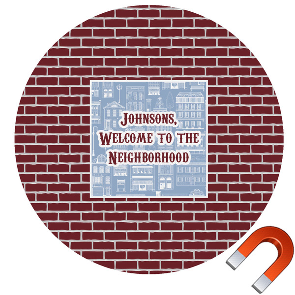 Custom Housewarming Car Magnet (Personalized)