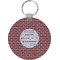 Welcome To The Neighborhood Round Keychain (Personalized)