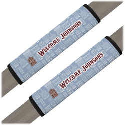 Housewarming Seat Belt Covers (Set of 2) (Personalized)