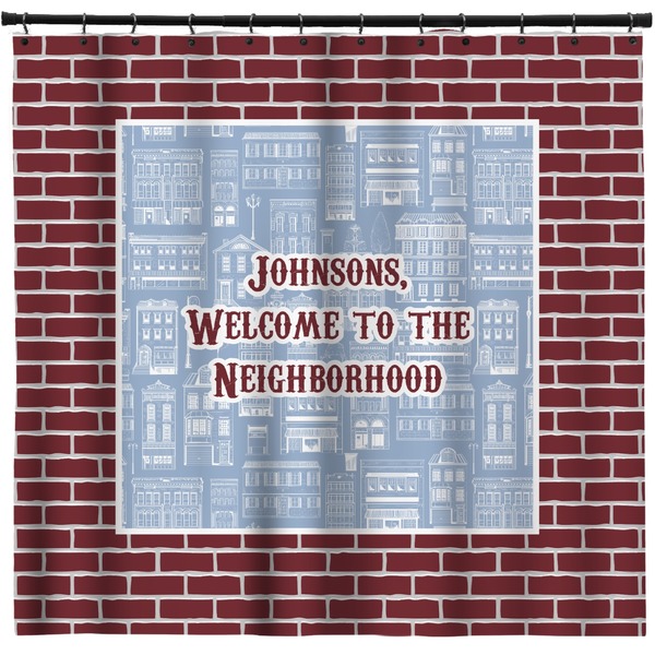Custom Housewarming Shower Curtain - Custom Size (Personalized)