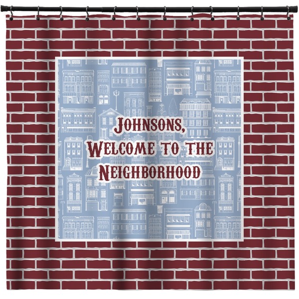 Custom Housewarming Shower Curtain (Personalized)