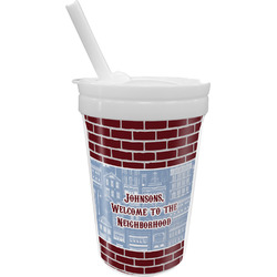 Housewarming Sippy Cup with Straw (Personalized)