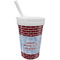 Welcome To The Neighborhood Sippy Cup with Straw (Personalized)