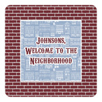 Housewarming Square Decal - XLarge (Personalized)