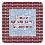 Housewarming Square Decal - Large (Personalized)