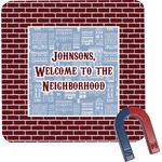 Housewarming Square Fridge Magnet (Personalized)
