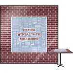Housewarming Square Table Top - 30" (Personalized)