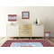 Welcome To The Neighborhood Square Wall Decal Wooden Desk