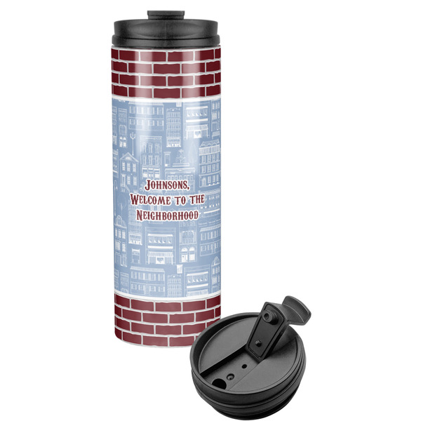 Custom Housewarming Stainless Steel Skinny Tumbler (Personalized)